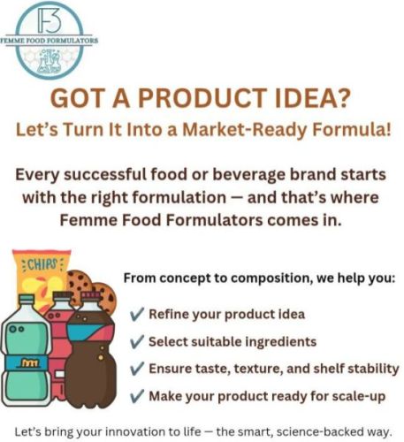 Femme Food Beverage Formulation Development Services