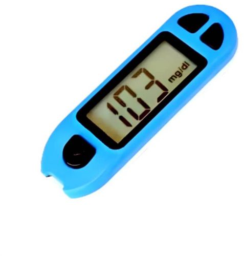 Digital Glucometer, Color : Blue for Hospital, Clinical