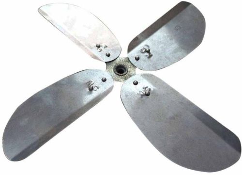 Metallic Stainless Steel Fan Blade, Number OF Blades : 4