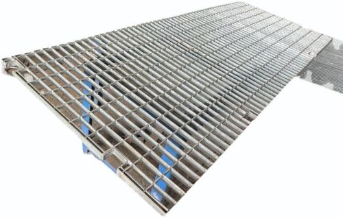 Coated Stainless Steel Bar Grating, Color : Silver