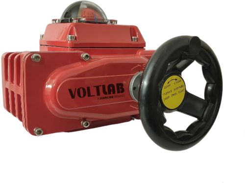 Asynchronous Motor Compact Quarter Turn Electrical Actuator