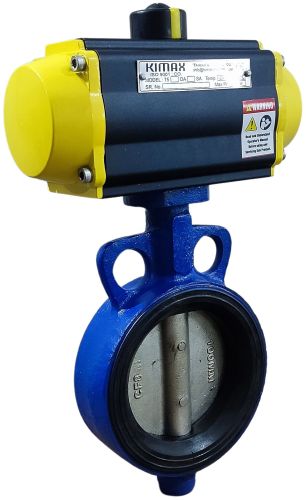 Double Offset Rubber Seated Pneumatic Butterfly Valve