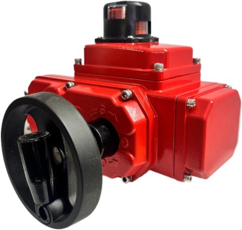 Super Capacitor Powered Fail Safe BLDC Compact Quarter Turn Electrical Actuator