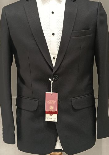 Matte Corporate Blazer, Color : Black, Blue Multiple
