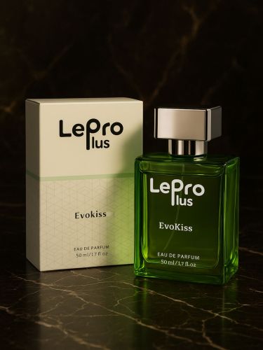 Glass Lepro Plus Evokiss Perfume, Color : Light Green, Form : Liquid