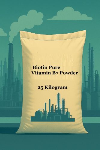 Natural Vitamin B7 Powder, Color : White, Packaging Type : PP Bag