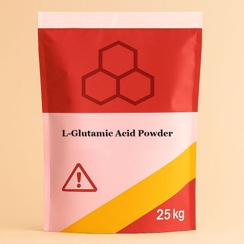 L-Glutamic Acid Powder, Color : White for Industrial