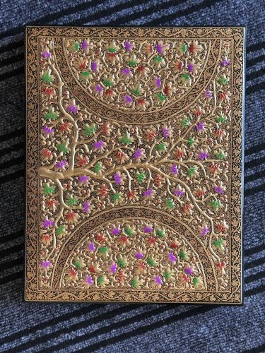 Polished Wooden Handmade Papermache Embossed Gift Boxes