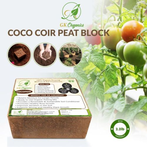 Low EC Coco Peat Block (5 Kgs)