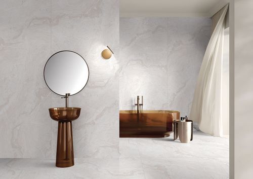 Beyond Bianco Ceramic Floor Tiles 200X200mm