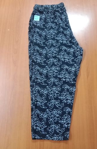 Cotton Ladies Printed Capri All Sizes Casual Wear