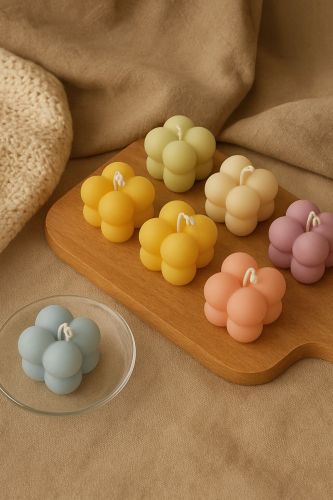 Bubble Candle 3 Inch, Brand Name : Wick Ceramique