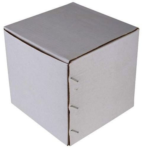 Plain Paper 3 Ply White Corrugated Packaging Box