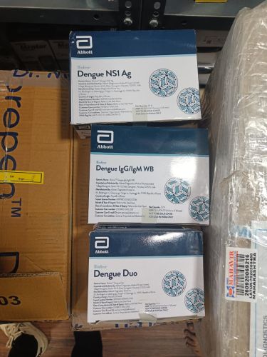 Dengue Test Kit, Color : Blue, Packaging Type : Box