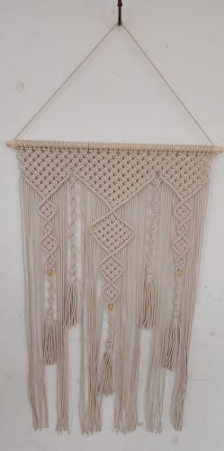 Cotton Dori Creamy Large Macrame Wall Hanging