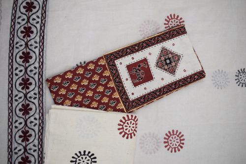 Kuthi Threads™ Kutchi Work Pure Cotton Suit