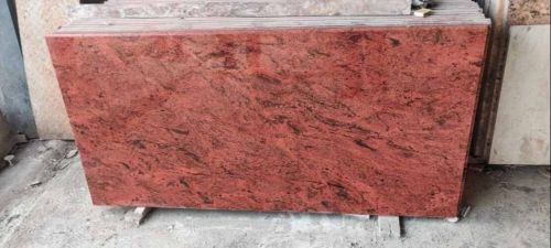 Red Multicolor Granite Slab, Thickness : 15 To 20 Mm