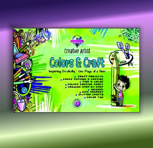 PENCIL Paper Art-activity Part C, Color : Multicolor 29.7x21cm