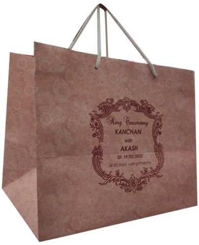 Wedding Return Gift Printed Paper Bag Small