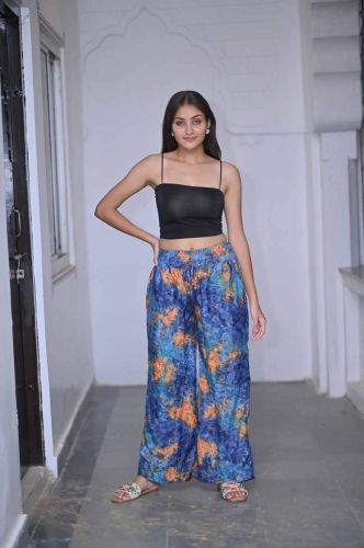 Printed Polysilk Bobin Ladies Pajama, Packaging Type : Bag