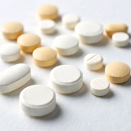 Calcium Carbonate Vitamin d3 Tablet, Color : Off-white