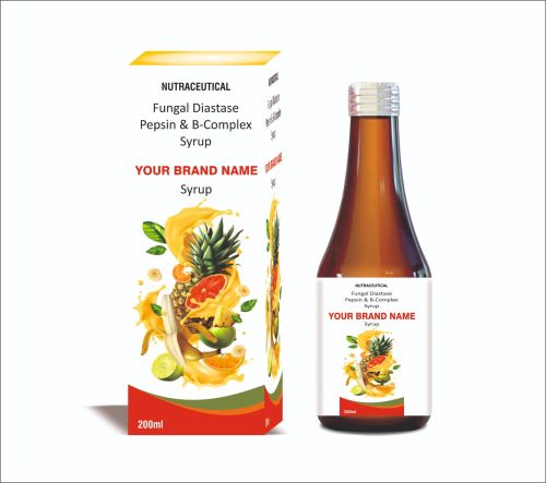 Fungal Diastase Pepsin and B-Complex Syrup, Packaging Type : Bottle