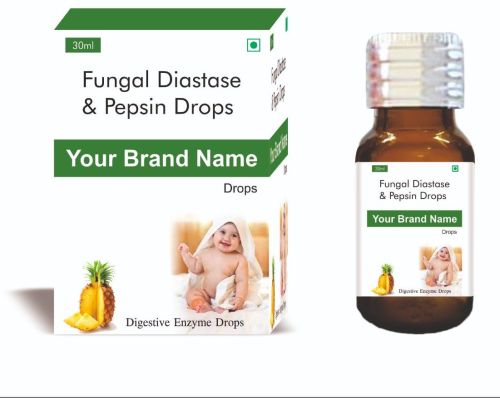 Fungal Diastase Pepsin Drops for Digestive Aid