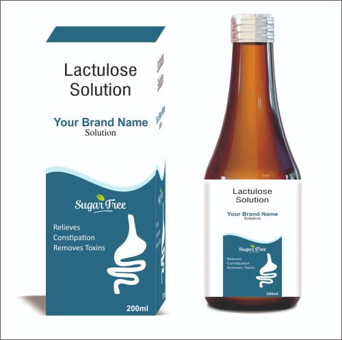 Lactulose Solution 200ml, Color : Supra, Form : Etass Healthcare