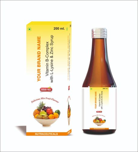 Vitamin B-Complex With L-Lysine and Zinc Syrup