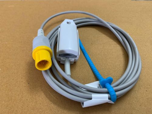 Plastic Metal Adult Finger Clip Spo2 Sensor, Length : 3 Mtr