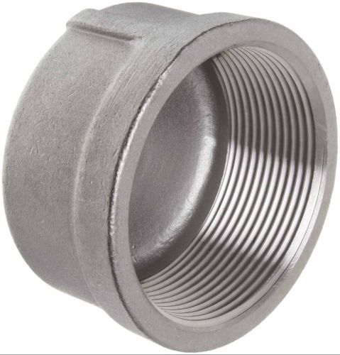 Stainless Steel 304L Pipe End Cap, Color : Silver