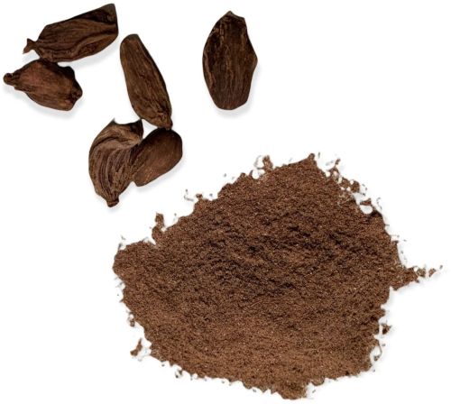 Brown Black Cardamom Powder for Cooking