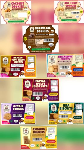 Crunchy Ajwain Cookies, Color : Creamy, Light Brown