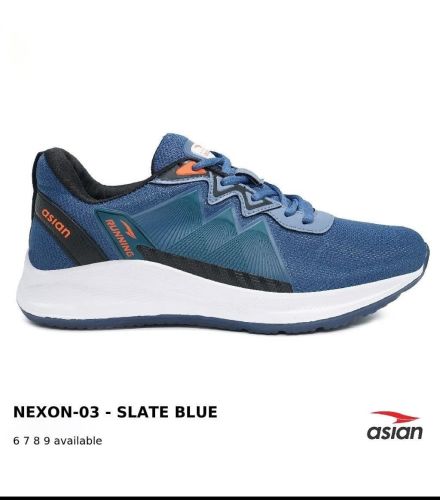 Footwear Striped Asian Mens Nexon Sports Shoes