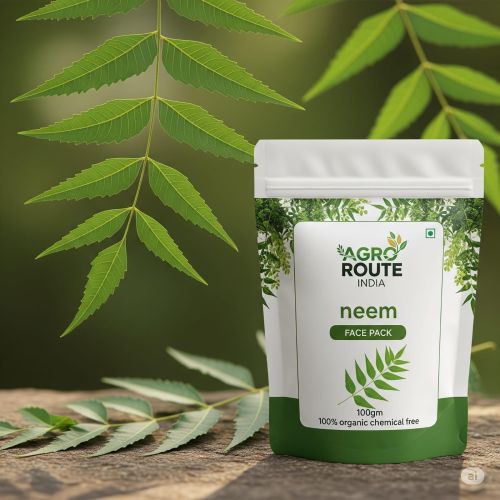 Neem Face Pack, Color : Green, Packaging Type : Pouch