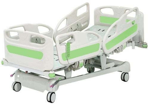 Epoxy Powder Coated 3 Function Electric Hospital ICU Bed