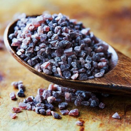Raw Black Salt, Form : Granules, Purity : 100% for Cooking