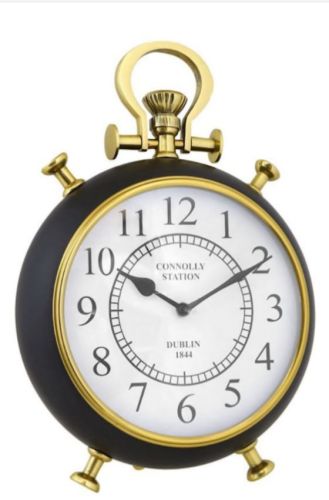 Battery Aluminium Table Clock, Display Type : Analog for Tabletop