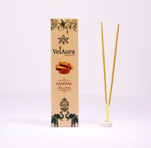VelAura Sandal Floral Incense Sticks Kraft Box