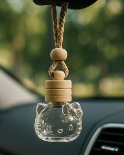 Plastic Glass VelAura Kitty Shape Car Diffuser