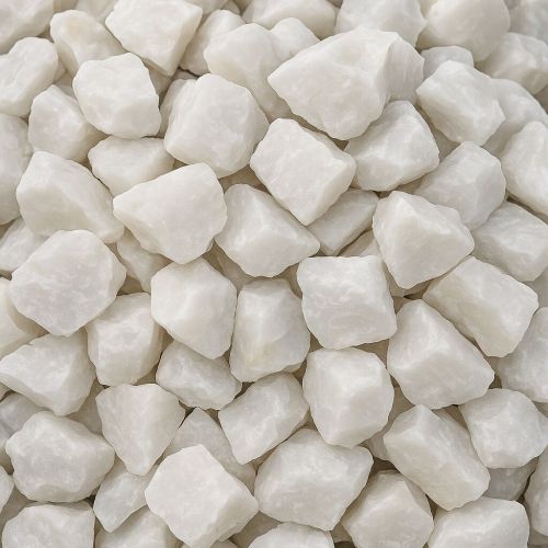 Quartz Minerals, Color : White, Form : Solid