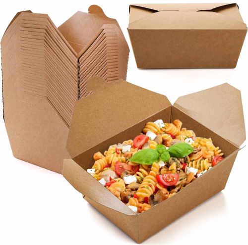 800ml Kraft Paper Food Box