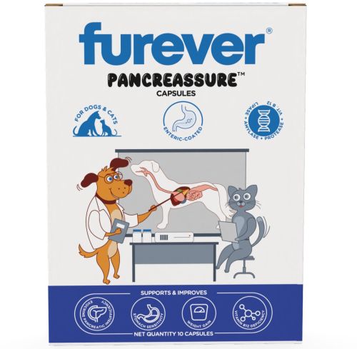 Furever Pancreassure Capsules for Stomach Sensitivity, Weight Loss