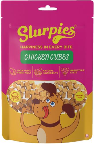 70 Gm Slurpies Chicken Cubes