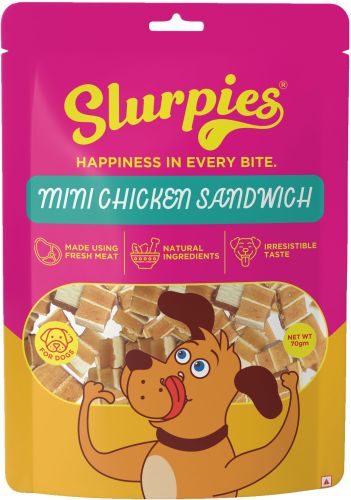 70 Gm Slurpies Mini Chicken Sandwich