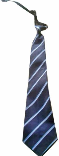 Boys Striped Polyester School Tie, Color : Blue ( Base )