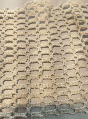 Checked Cotton Mesh Fabric, Color : R.f.d Plain