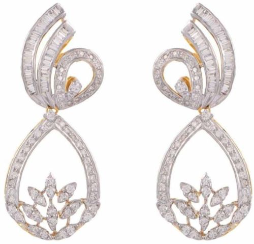 Gold Diamond Necklace Set, Packaging Type : Box