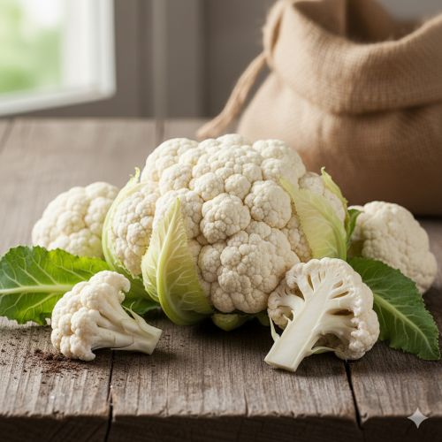 Fresh Cauliflower, Packaging Size : 25-50kg Gunny Bag for Cooking