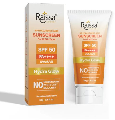 Raissa SPF 50 Sunscreen Hydra Glow Lotion